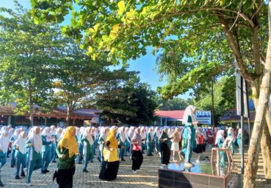 Membangun Generasi yang Sehat dan Berkarakter, MAN Labuhanbatu gelar Senam Bersama